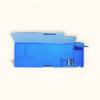 Blue 3D Astronaut Pencil Case with Multiple Compartments.