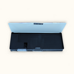 Black 3D Astronaut Pencil Case with Multiple Compartments.