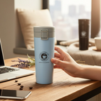 Insulated Double Walled 500ML Vacuum Stainless Steel Flask, Pack of 1.