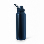 Stainless Steel Double Walled Insulated Water Bottle, 1000ml. 8hrs Hot and 24hrs Cold, Pack of 1.