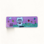 Multi-Compartment Pencil Box - Pink Cute Girl