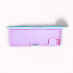 Multi-Compartment Pencil Box - Pink Cute Girl