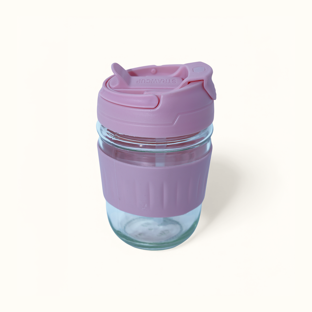 Juice Sipper with inbuilt straw, Random Color with Pack of 1.