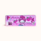 Pink Multi-Compartment Pencil Box - My Melody