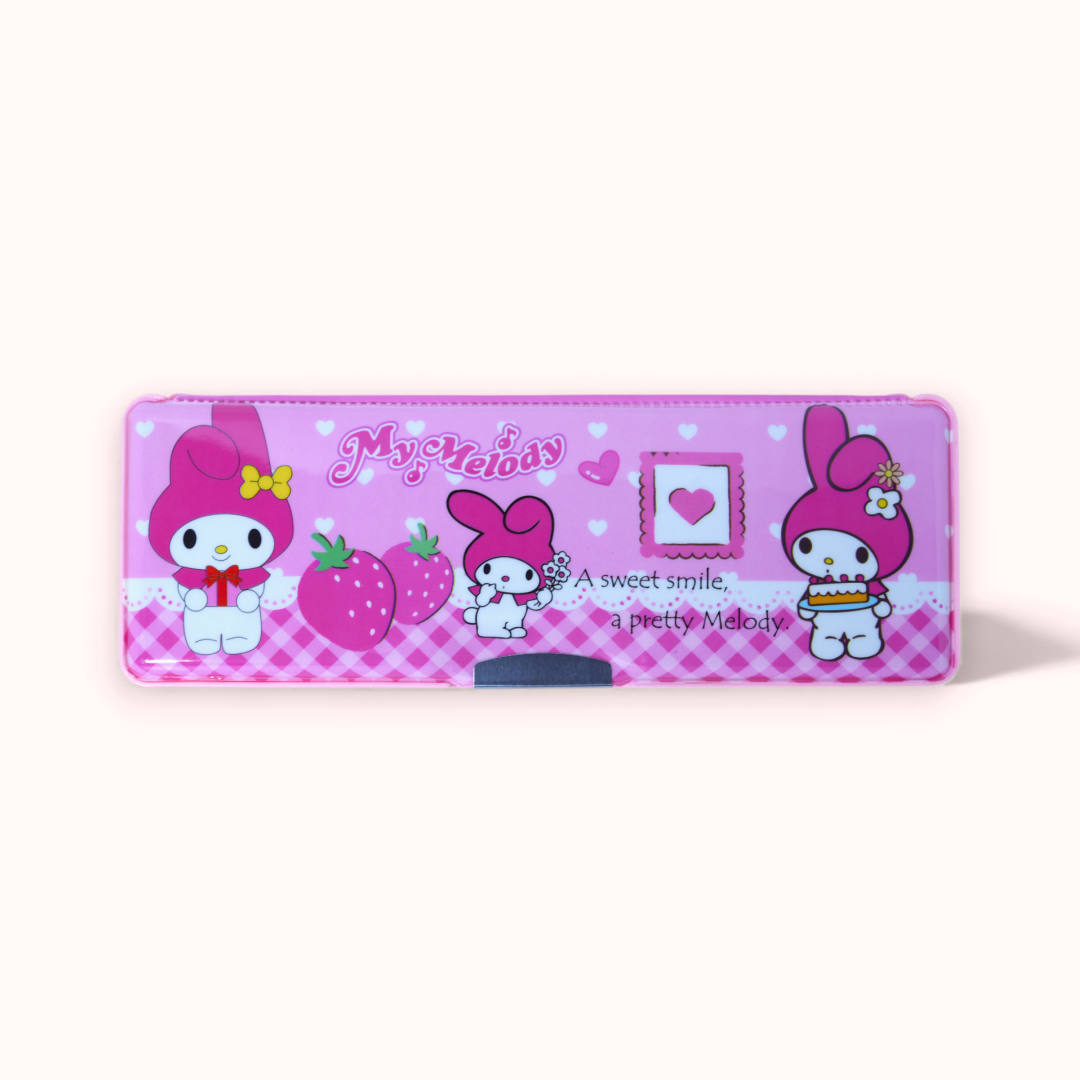 Pink Multi-Compartment Pencil Box - My Melody