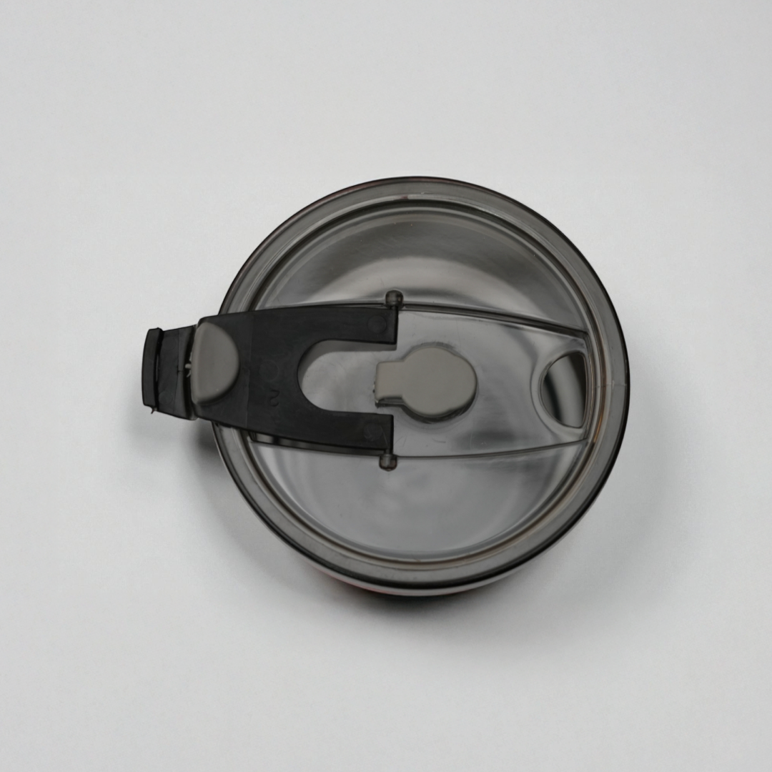 Glass Tumbler with Glass Straw and Lid 350 ml, Random color with pack of 1.